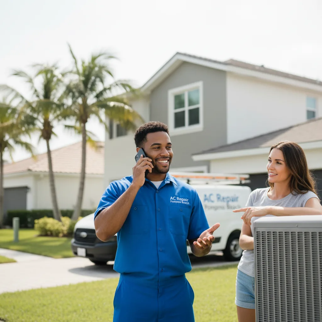 AC Repair Pompano Beach customer support in Mills River
